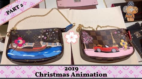 louis vuitton mini pochette christmas animation 2019|This completes my Christmas animation mini pochette collection .